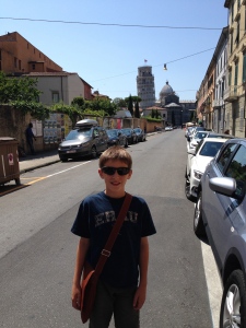 A quick drive to Pisa before we head off to Gaiole in Chianti.  There is the leaning tower.
